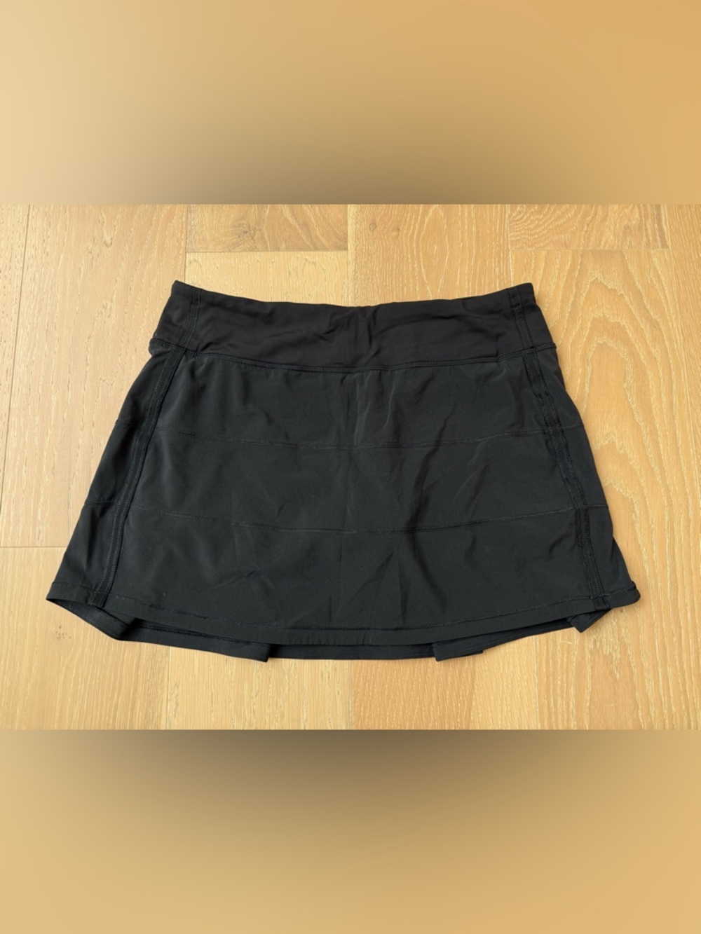 Lululemon pace rival mid rise black skirt - 8Tall
